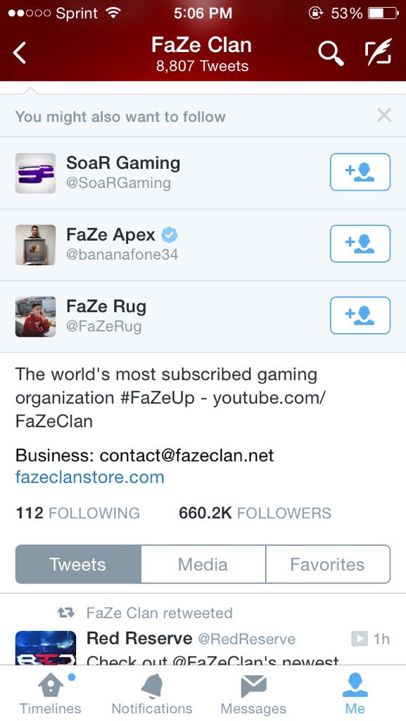 britolayscod's tweet image. Thanks to me @FaZeClan has 660.2k