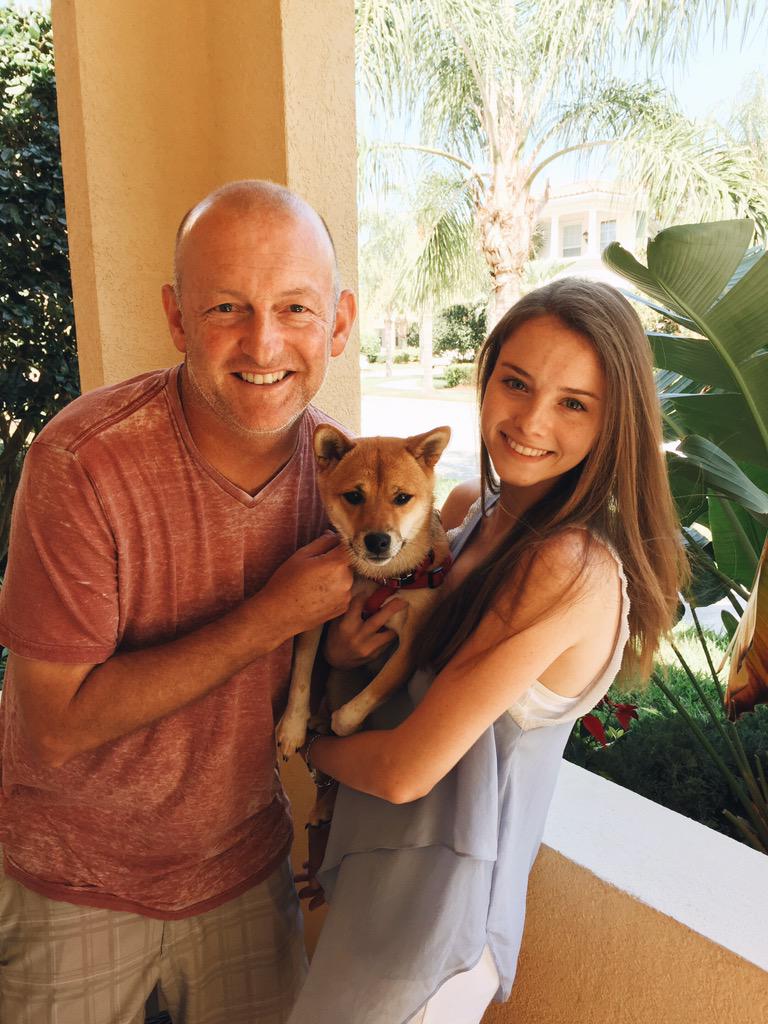 Two of my three wonderful daughters! The spoiled one is in the middle...