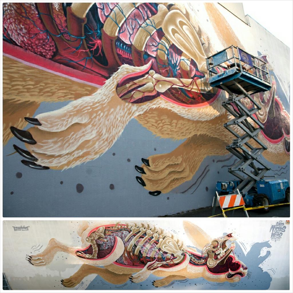 From the archives <a href="/nychos/">NYCHOS</a> with <a href="/lolo_ys/">فلونهـ</a> in #oakland #easterbunny #rabbit <a href="/lequivive/">LeQuiVive</a> @fifty24sfgallery #nychos