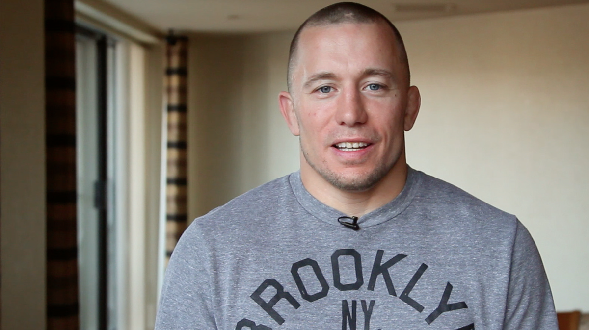 laVoixTVA's tweet photo. .@CelesteLevis reçoit les encouragements de @GeorgesStPierre! #LaVoixTVA #EquipeEric http://t.co/3n586gDBSR http://t.co/BizbNzOXyF