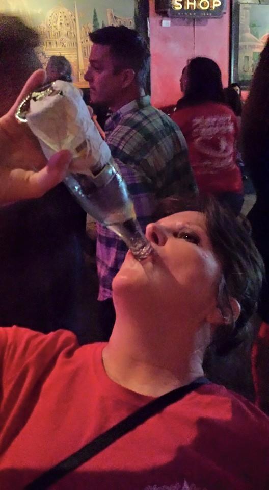 ValleyGirl77777's tweet photo. Pretty crazy on a Sunday afternoon @ContinentalATX for Casper Rawls CD release party. Me: chugging a Topo! #waycrazy http://t.co/YgXg4atc6D