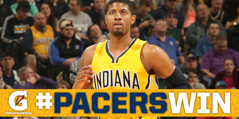 Pacers's tweet photo. #PacersWin! #PacersWin! Final: Pacers 112, Heat 89

Luis Scola: 23pts/12rebs
S. Hill: 19pts/6rebs
George: 13pts/2rebs http://t.co/rSnJodltcH