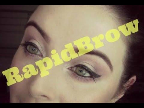 makeupstyling's tweet image. Does RAPIDBROW really make brows grow? BEFORE &amp;amp; AFTER vid.staged.com/508o #makeup #cosmetics