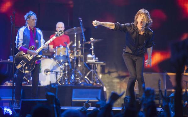GuiiRvr's tweet photo. "@historyofsound: The Rolling Stones, Rome, 2014. http://t.co/v4x7vBiZR7" @FloBeltramone