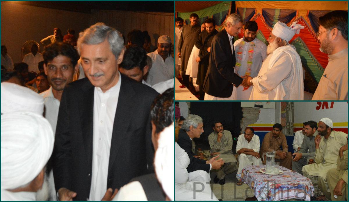 PTILodhran1's tweet photo. جہانگیر خان ترین صاحب لودھراں میں کارکنان کے ساتھ.
 @JKTFanClub @JahangirKTareen http://t.co/5LsGMM6t9R