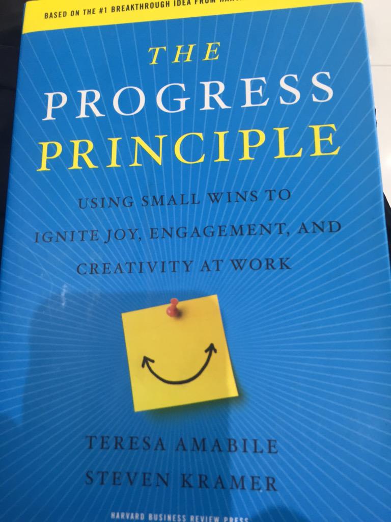 stringer_andrea's tweet image. &apos;The power of small wins &amp;amp; losses reveals the surprising strength of apparently trivial events.&apos; #progressprinciple