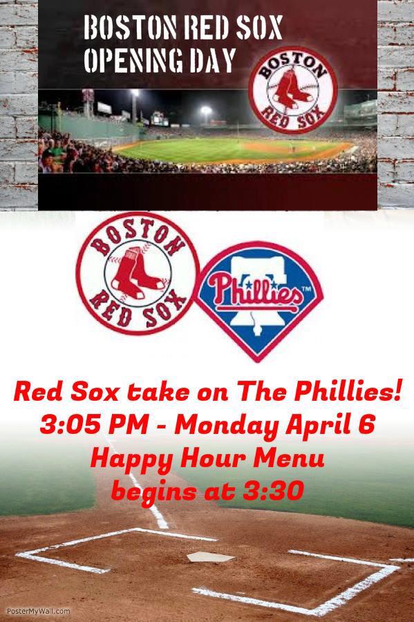 TonyCsNK's tweet image. Let's Just Meet @TonyCsNK for #MLB #RedSox Opening Day!  3:05 PM Tomorrow! #RedSoxNation #HappyHourFood #SamAdams