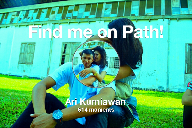 arimessik's tweet photo. I've shared 614 memories with my friends on #Path - see them now at http://t.co/KAthemQG8i! #thepersonalnetwork http://t.co/D4IUdJvjOP