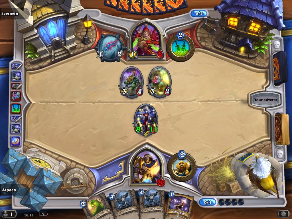 AlpacaSc2's tweet image. Ahahaha i kill him too ez #HearthStone #rodg #arene