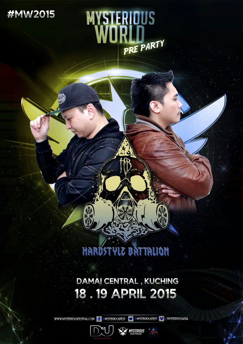 DJ <a href="/GongHB/">GonG</a> and <a href="/WhizkidHB/">WhizKid</a> from <a href="/HBattalion/">Hardstyle Battalion</a> will be perform at Mysterious World PRE PARTY next week! #MW2015