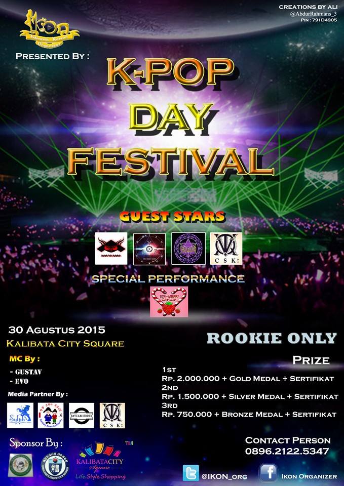 <a href="/official_SeU/">SeU ♥</a> (Help RT!) event for ROOKIE!! More info? check this out!! or go to --> @IKOn_org