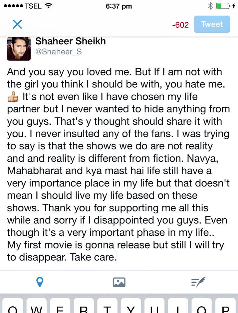 Shaheer_S's tweet photo. 😊 http://t.co/uy5ynW6jeI