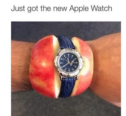 Bank holiday treat; Got ourselves an Apple Watch... #wearabletech #edibletech