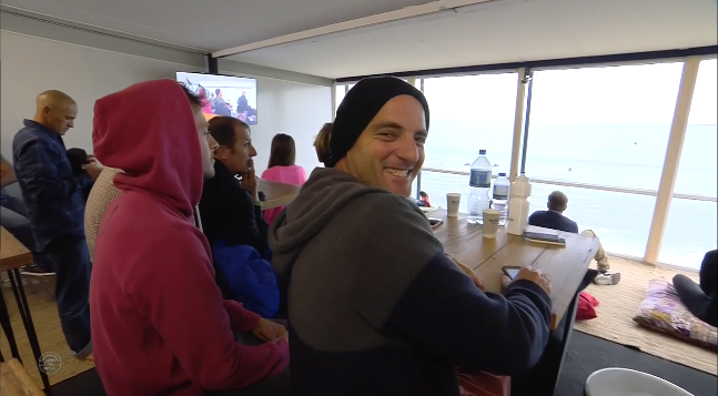 tomboylefilms's tweet photo. Jake *the Snake* Patterson! #RipCurlPro #PeterMel @peter_mel http://t.co/RrSyHvTRSq