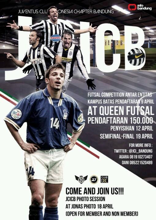 Info kompetisi futsal antar entitas kampus. Pendaftaran hubungi CP yg ada di poster. #sukseskeun  <a href="/Juventini_MCU/">Juventini Maranatha</a>