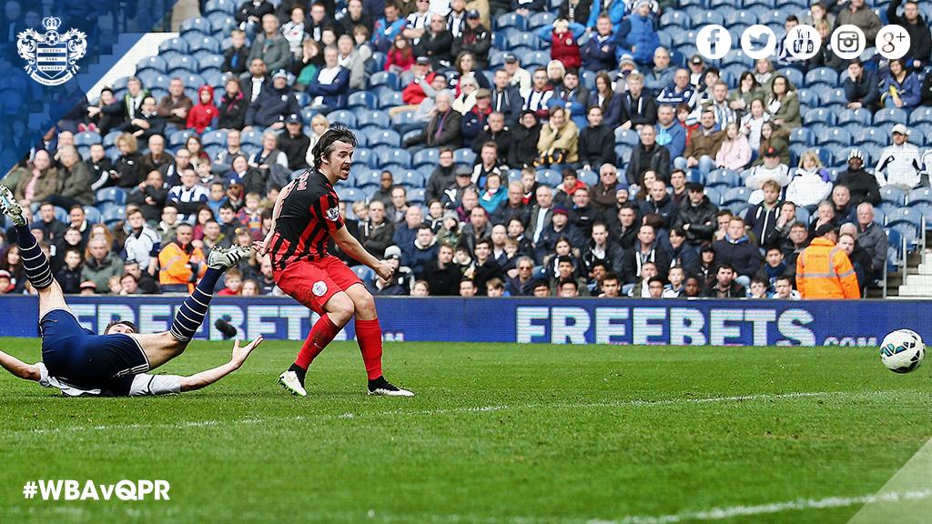 QPR's tweet photo. VIDEO HIGHLIGHTS: Watch all the best bits from #WBAvQPR with @QPRPlayer's extended highlights; http://t.co/faFEfF9mK6 http://t.co/4pN38HQZjk