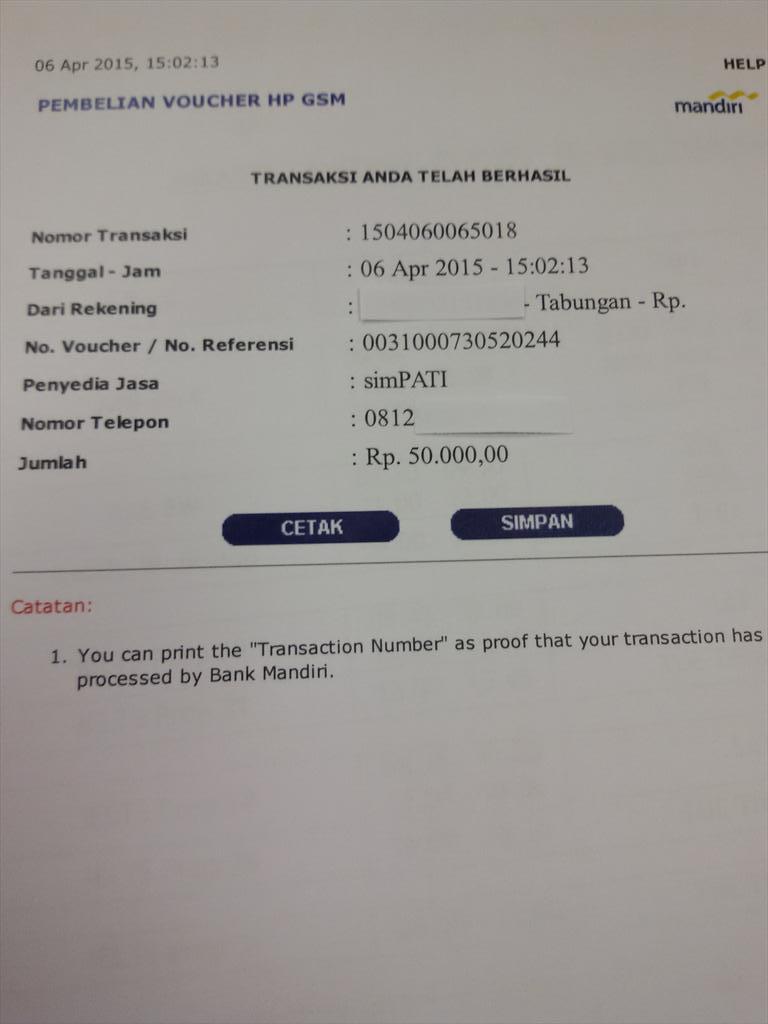 @mandirifiesta g susah" cari yang jualan pulsa, ebanking mandiri aja:) #eMMansipasi