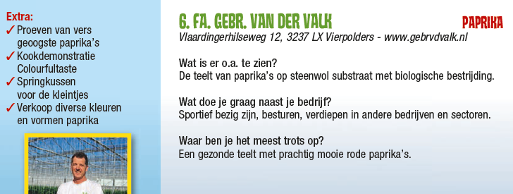 11/4 Kom in de Kas 10-16 uur. Bezoek o.a. Gebr. vd Valk #paprika #Vierpolders  ow.ly/L3Xcl <a href="/leo_vdValk/">Leo van der Valk</a>