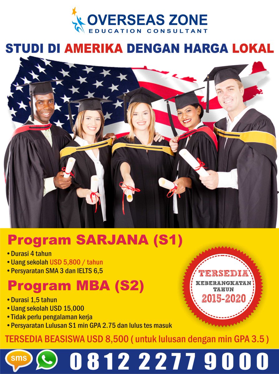 Program_Master's tweet photo. @hardysabi Study MBA di Amerika Start USD 8,500 ALL IN (Sk Berlaku). More Info 081222779000 http://t.co/T3q7QfwOsI