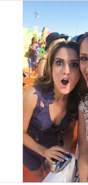Laura Marie Marano, why are you showing your boob? 😂 @lcuramarcnc
