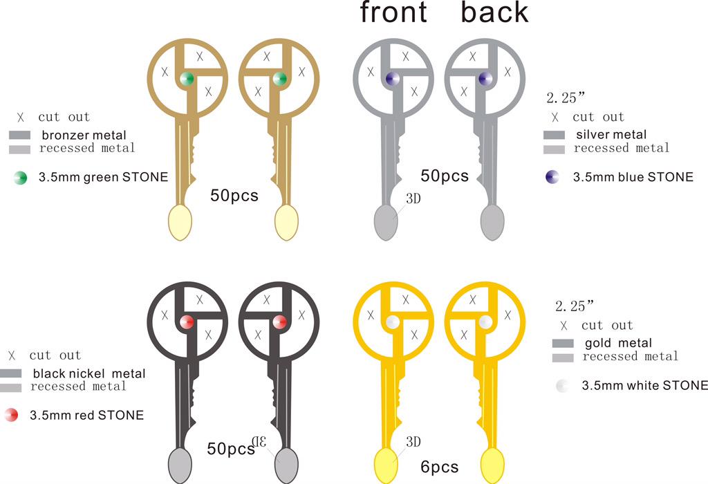 Pinlightened's tweet image. Bisco SKoopskis
50 silver 
50 bronze 
50 black nickel

Sets and singles available at pinlighteneddesigns.weebly.com