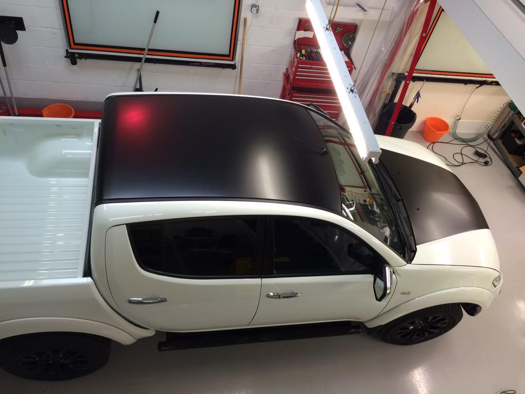cheshirecustoms's tweet photo. Nice job for @gallagherscars. We came in on Good Friday to complete this job. 3M satin "Black Edition". Custom bonnet http://t.co/PzJcmjLTGy