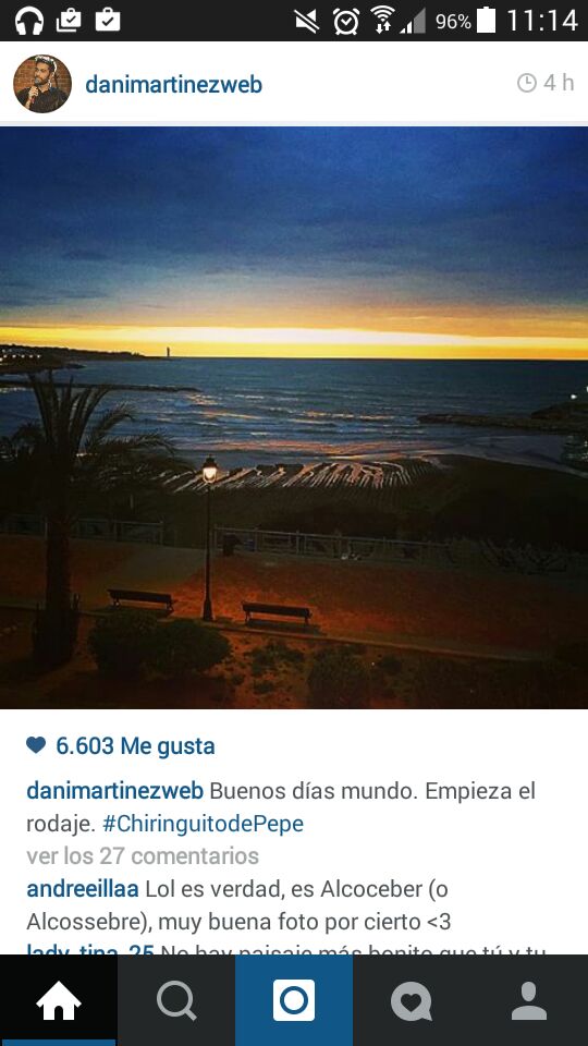 Lydiadelahoz's tweet photo. Normal que graben en Alcossebre 😍💗 http://t.co/XWMKWbxalF