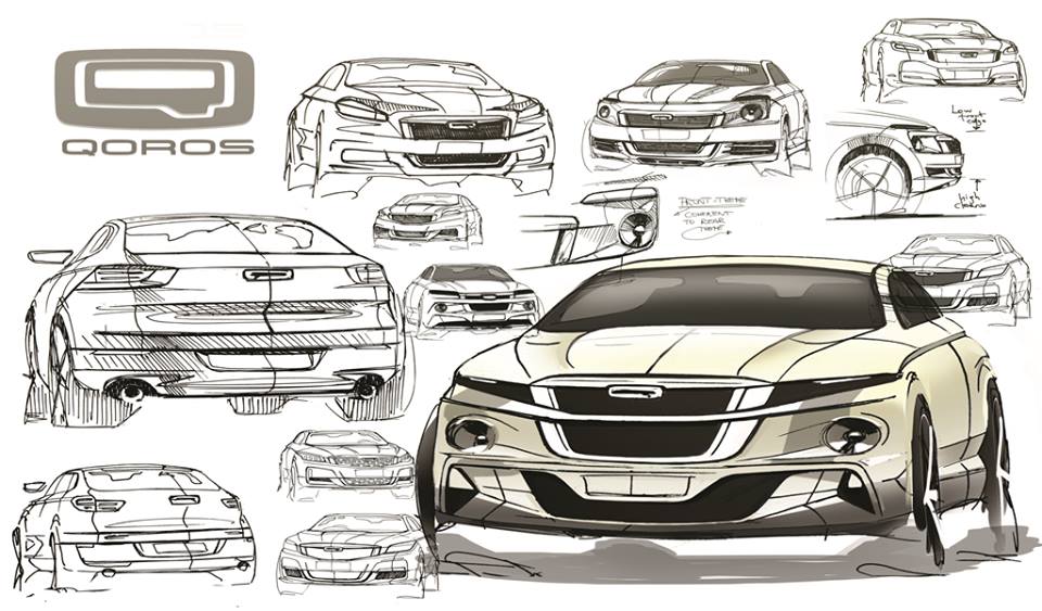 QorosAuto's tweet photo. The #Qoros design team pays close attention to detail in every sketch http://t.co/WY0J2MA24x