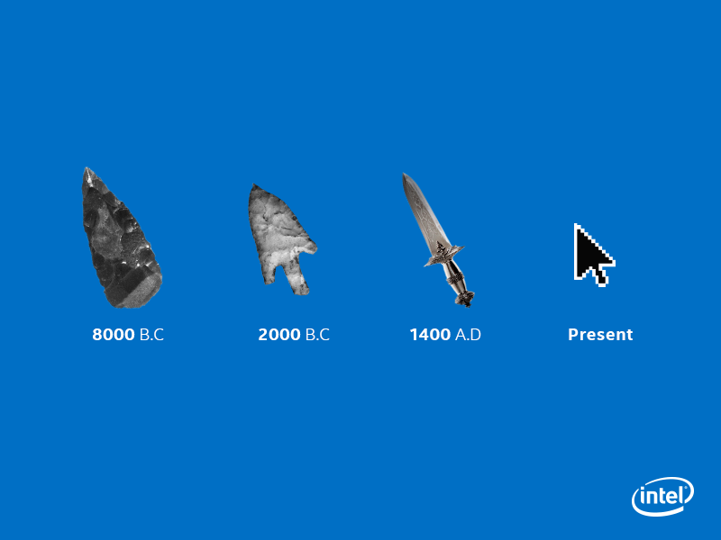 IntelIndia's tweet photo. Who needs to hunt when we can just order it online? #FunWithIntel http://t.co/hzjTyGVQBS