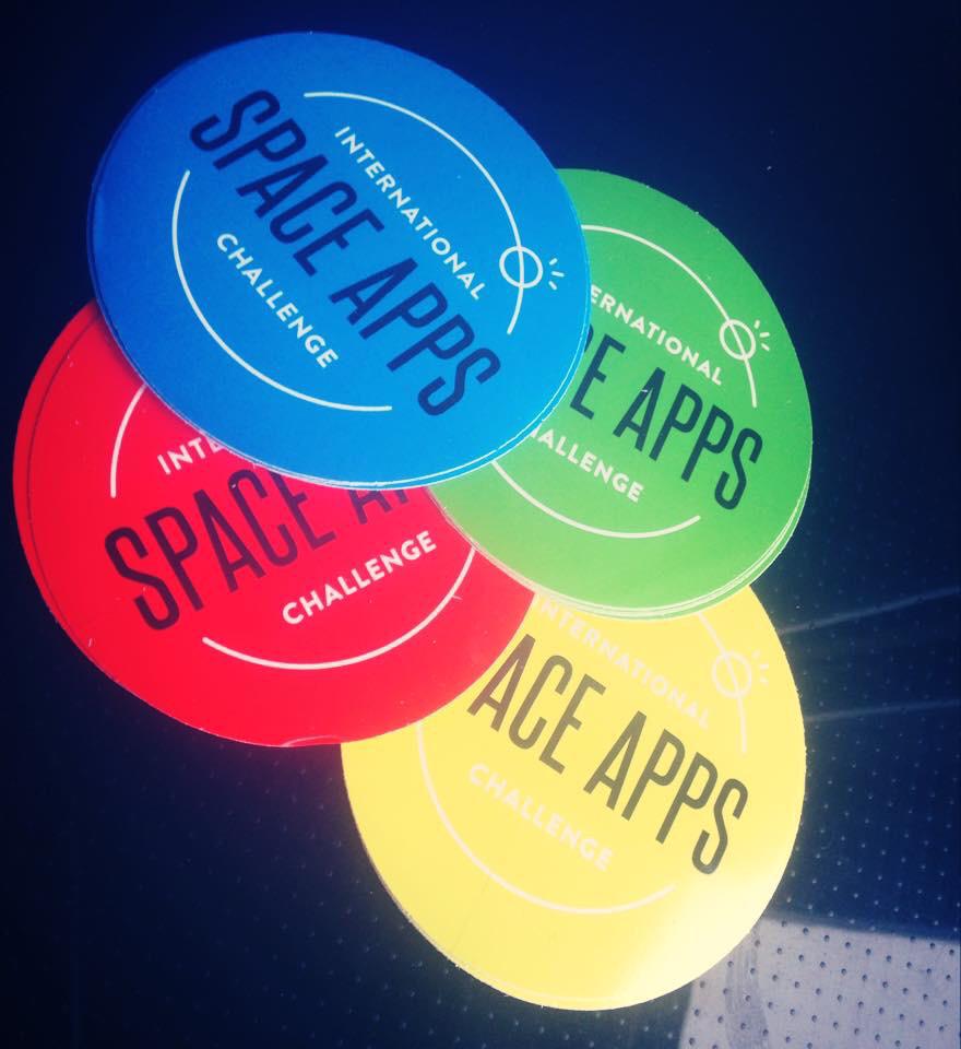 SpaceAppsCro's tweet photo. Stickers are here! Come and get them, all you need to do is register and show up. #SpaceApps #SpaceAppsCroatia http://t.co/oiuIhFYabD