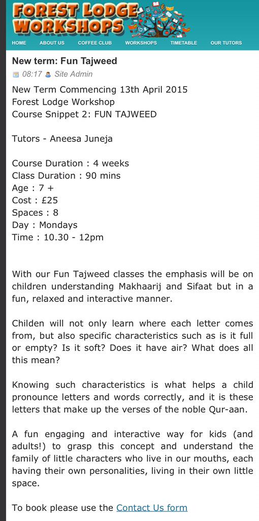 ForestLaneLodge's tweet photo. Our blog has been updated with info on some of the new workshops we hope to offer 
http://t.co/D3eojN5prT http://t.co/zriFCjH46k