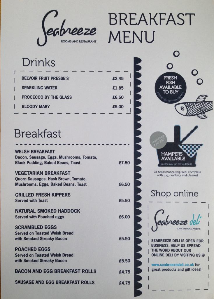 Don't forget, we now do breakfast to non-residents til 11am, and light lunches 12-3pm