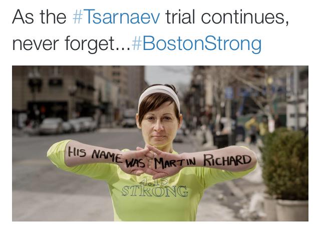 ajohnson6614's tweet photo. As the Marathon Monday approaches us. Never forget the ones we lost #BostonMarathon #meeksports1 #BostonStrong http://t.co/yUnO6S61u7