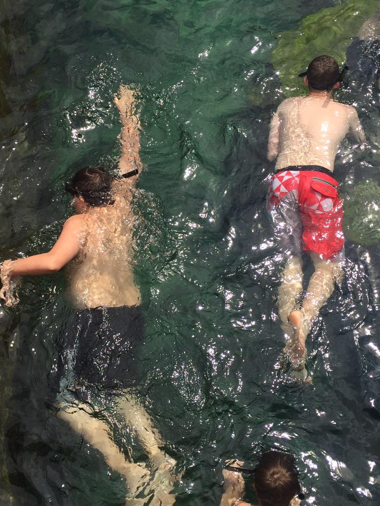 Florida2015LSP's tweet photo. Some more snorkelling action from Cooper, Jak, Kurtis and Jordan. http://t.co/5L7G0y1SbA