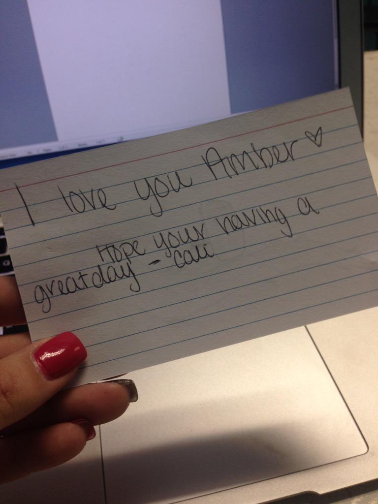 ambersparklers's tweet image. It&apos;s always the little things that make me love life ☺️ #hiddennotes