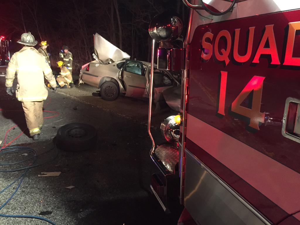 BreakingNews Update Fatal crash shuts down Edmonston Rd at Old