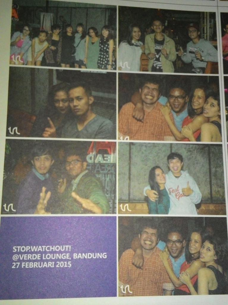 TRLbandung's tweet photo. Edisi @freemagz bulan ini ada review acara #STOP_WATCHOUT di @VERDE_lounge wuhuuuu ! Thanks @freemagz :) http://t.co/ZP2c7TZXgH