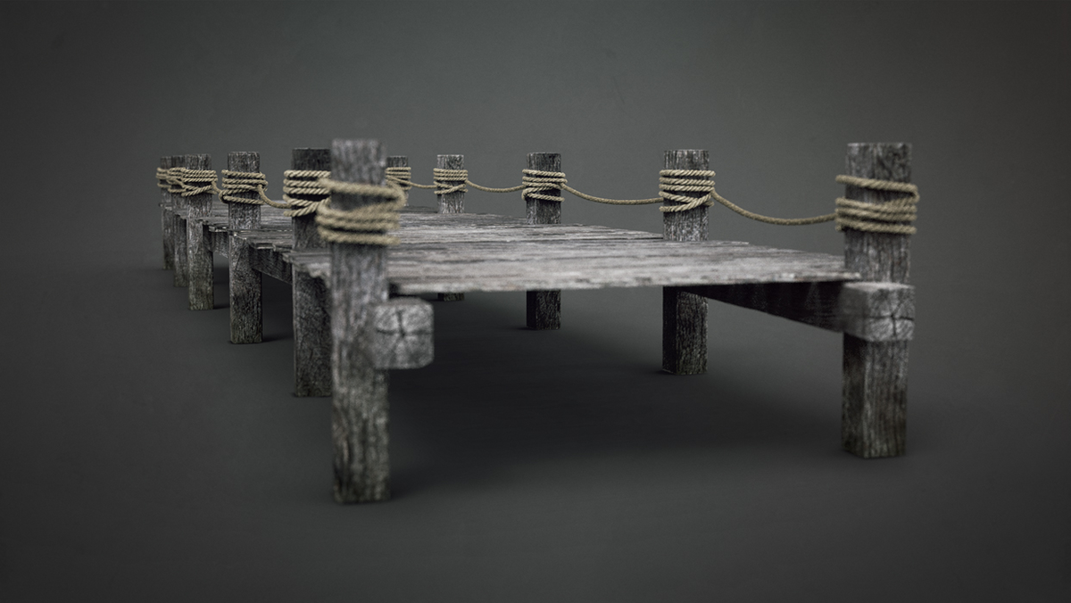 #ZBrush Check out both a Low and High Poly Wooden Pier with texture and normal maps.
Enjoy :) badking.com.au/site/shop/envi…