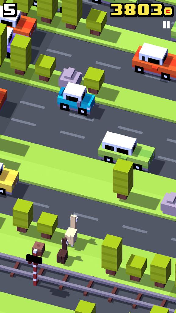 TMacDaBodacious's tweet photo. @TheDarkestLlama Did I see u and baba in #crossyroad http://t.co/SGAvMDi2hM