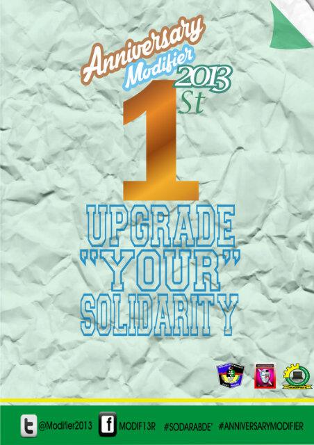 we_losee's tweet image. Happy Anniversary @Modifier2013