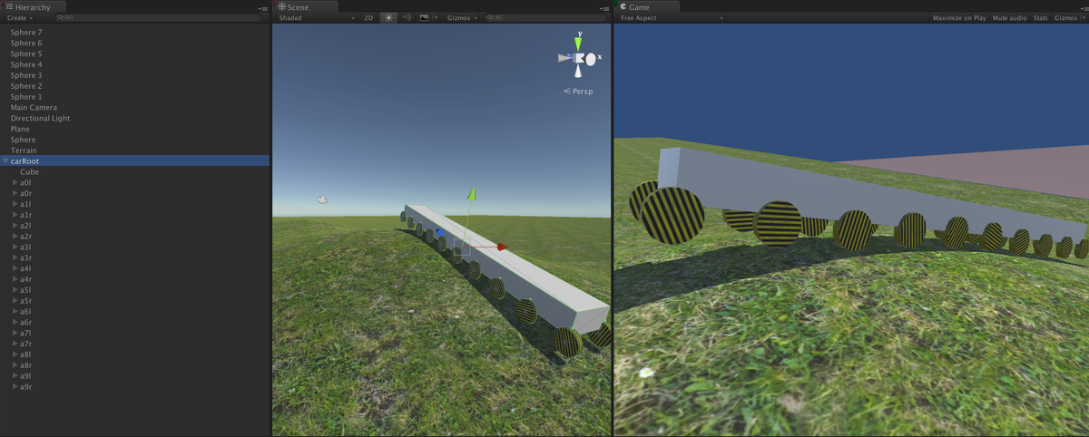 AnthonyYakovlev's tweet photo. Did not get EasySuspension WheelCollider sample yet? Here: http://t.co/Fcf7fg7lWl  #unity3d #unity5 @VehiclePhysics http://t.co/9AVUdBCWwK
