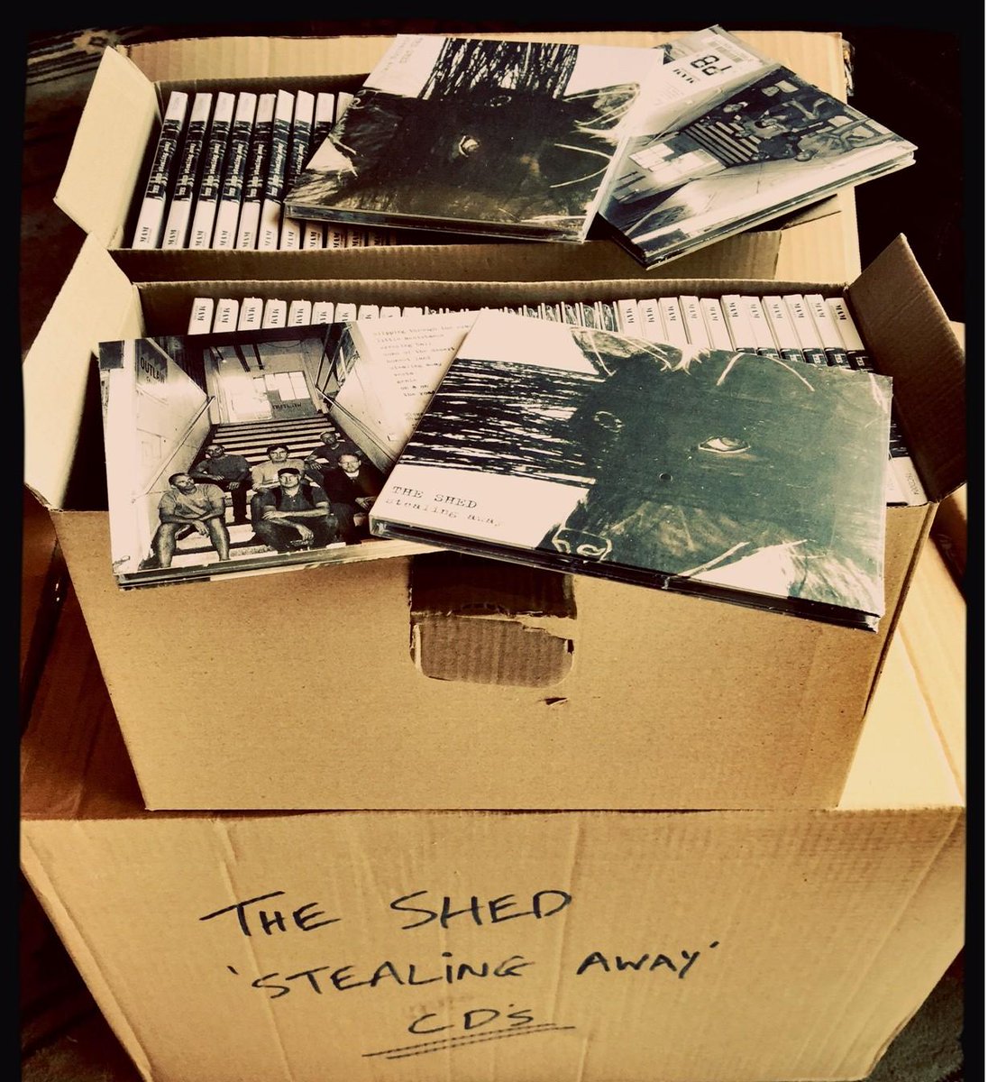 Shedheads's tweet photo. The Album 'Stealing Away' has arrived !!!!

Funders, we would love to hear your feedback ♥

#stealingaway #theshed http://t.co/1no2owfoFg