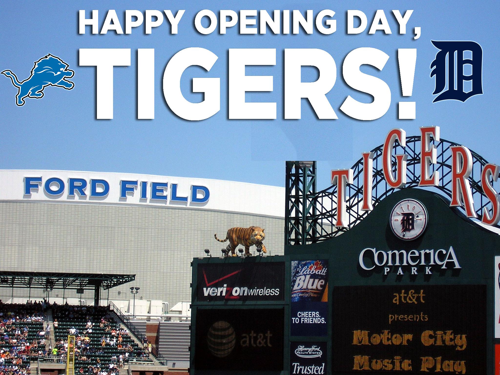 Detroit Lions Memes on X: Happy Opening Day, @tigers! #OneDetroit