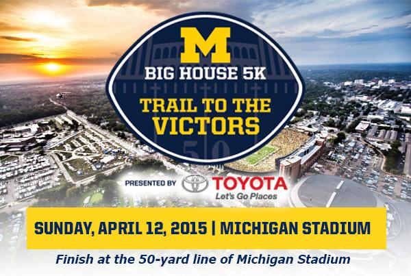 supportmgoblue's tweet image. It&apos;s spring. Celebrate by actually going outside &amp;amp; running the Big House 5K on Sunday! mgob.lu/5KRegister