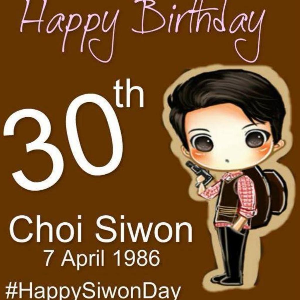 Happy birthday choi siwon 