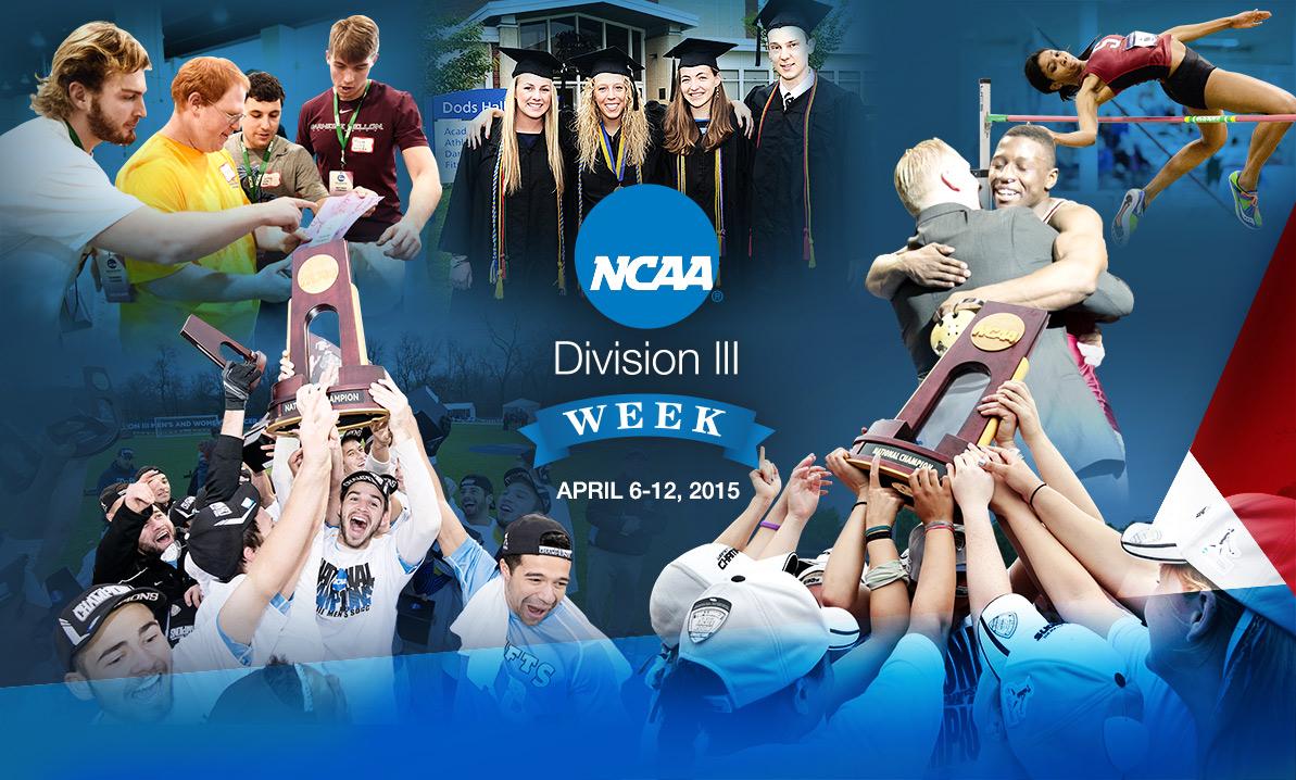 NCAADIII's tweet photo. Happy Division III Week! #d3week http://t.co/wSNmWilZmr
