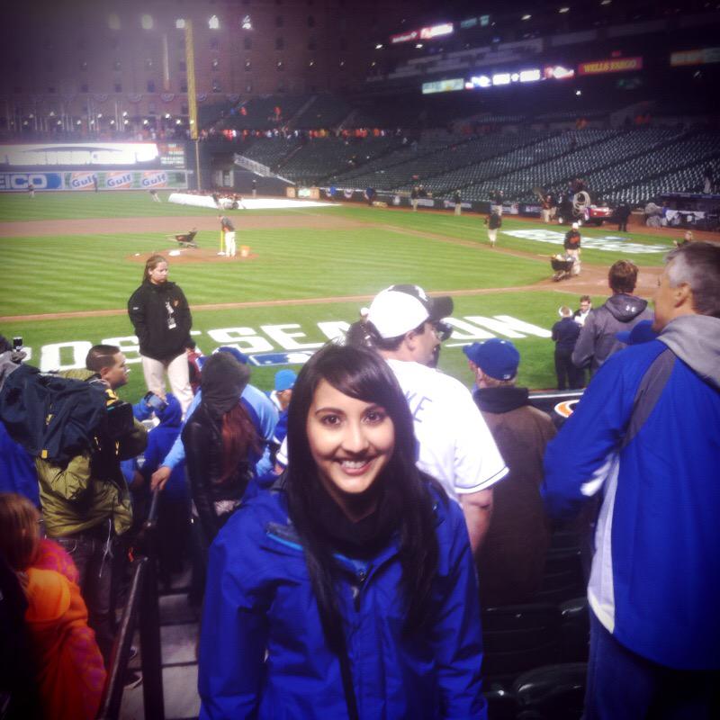 amykpatel's tweet photo. Opening Day at the K! #throwback #game1ALCS #game7WS #ForeverRoyal @Royals http://t.co/6SRkVj6CtF