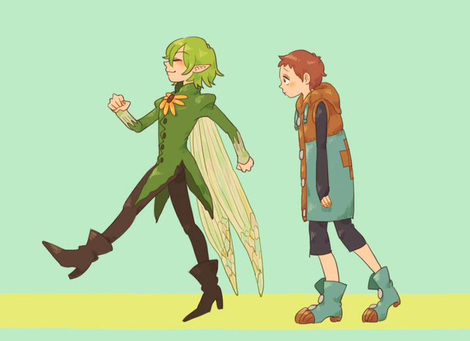 昔むかしのハーレクインとヘルブラム 