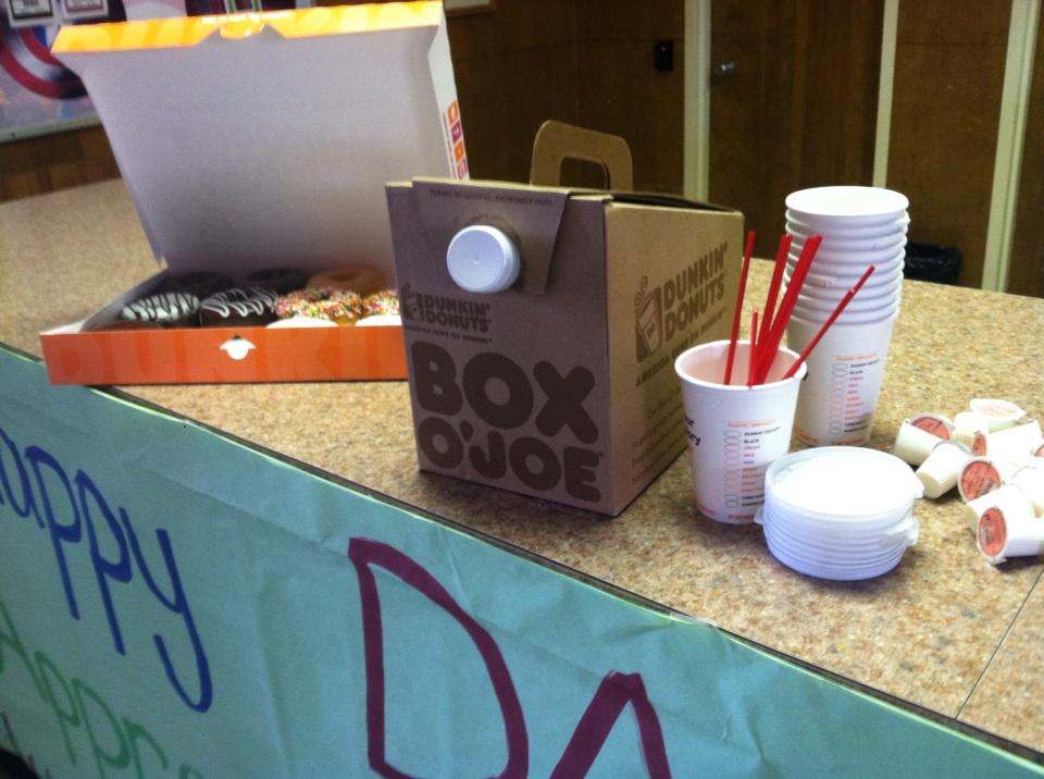 shipMcLean's tweet photo. COME GET COFFEE &amp; DONUTS http://t.co/HOIxIAWJ9L