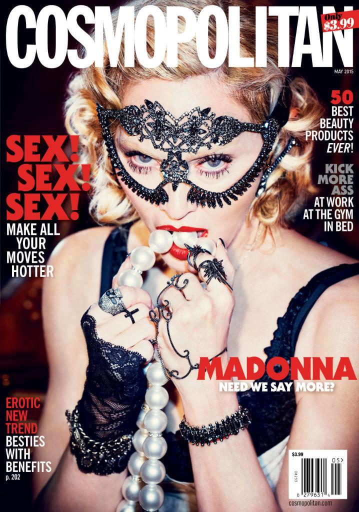 In May 1990, <a href="/Madonna/">Madonna</a> covered Cosmo's 25th anniversary issue. Now, 25 years later, SHE'S BACK: cosm.ag/60114Bub